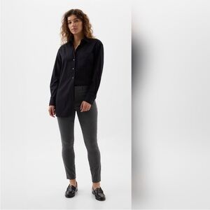 GAP Skinny Ankle Pants in Bi-Stretch, Gray,  Women's Size 00